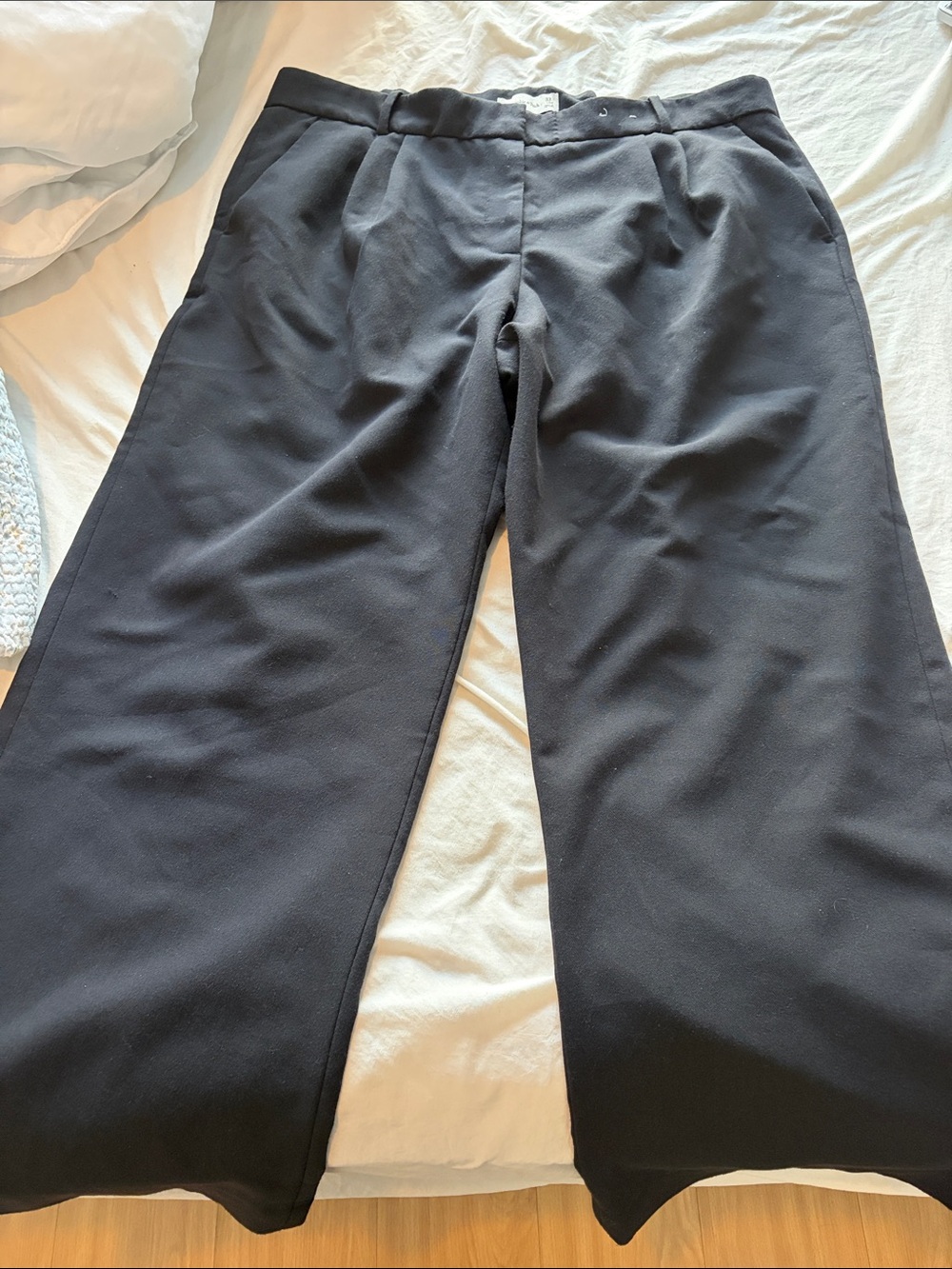 Beautiful Black Women  Pleated Dress Pants